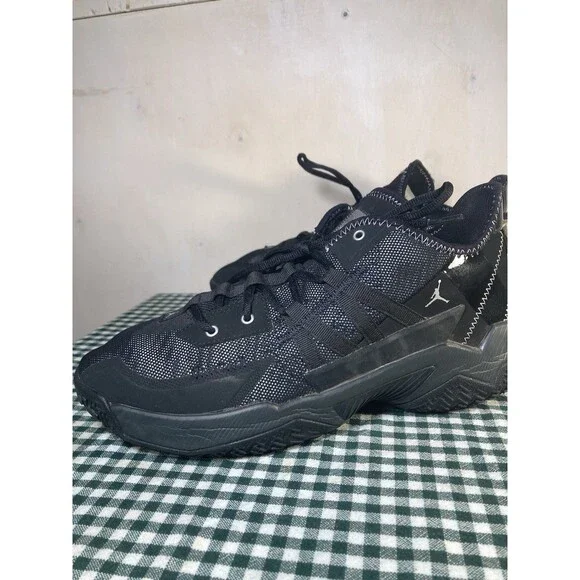 Nike Air Jordan Russel Westbrook One Take II 2 Black Silver Size 10 [CW2457-001]